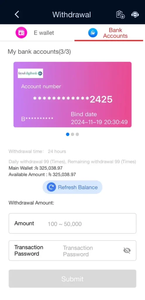 BETPKR Withdrawal Request Process